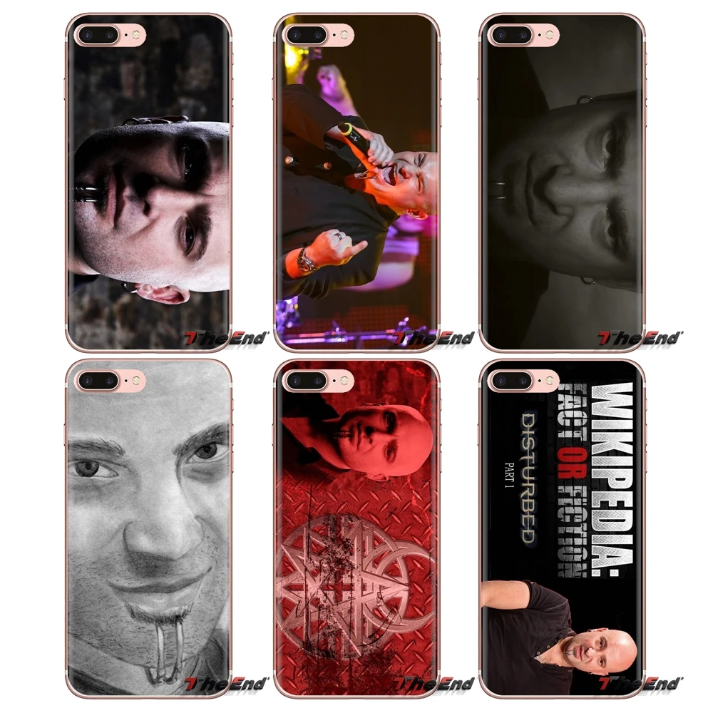 For Xiaomi Mi4 Mi5 Mi5S Mi6 Mi A1 A2 5X 6X 8 9 Lite SE Pro Max Mix 2 3 2S David Draiman Disturbed songwriter Soft Case Covers |