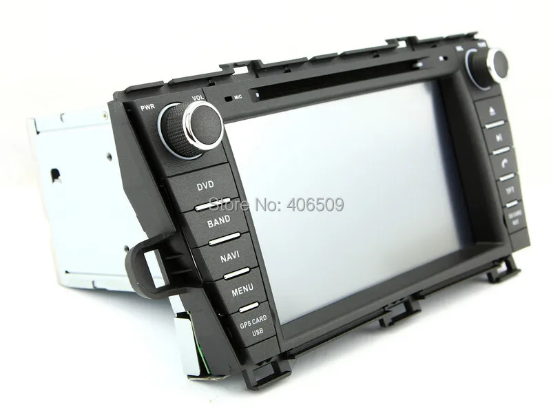 В тире dvd-плеер автомобиля gps навигация для Toyota Prius 2009-2013 с радио Bluetooth USB AUX MP3 авто