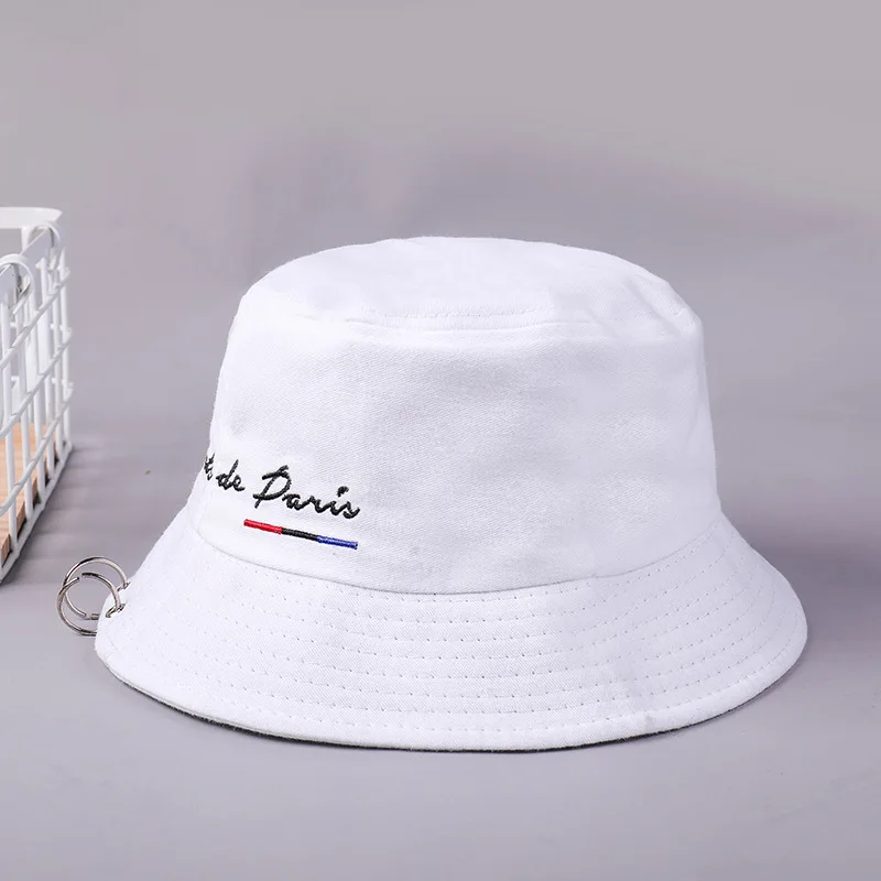 2019 new basin hat wild hoop Harajuku foldable casual fashion two ring fisherman | Аксессуары для одежды