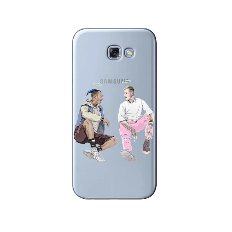 Новейшая мода xxxtentacion хип хоп Rapper Мягкий Силиконовый ТПУ чехол для телефона Samsung