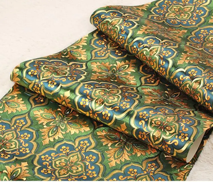 4 вида цветов зеленые 3d обои домашний Декор Пол зеленая настенная бумага рулон