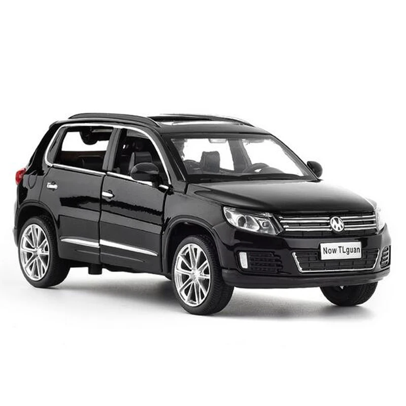 1:32 Tiguan внедорожник игрушечный автомобиль из сплава Игрушечная машина с высокой