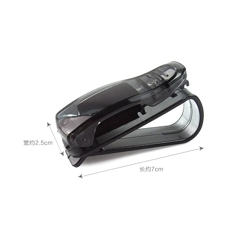 Клипса для очков на солнцезащитный козырек прищепка из ABS-пластика крепления