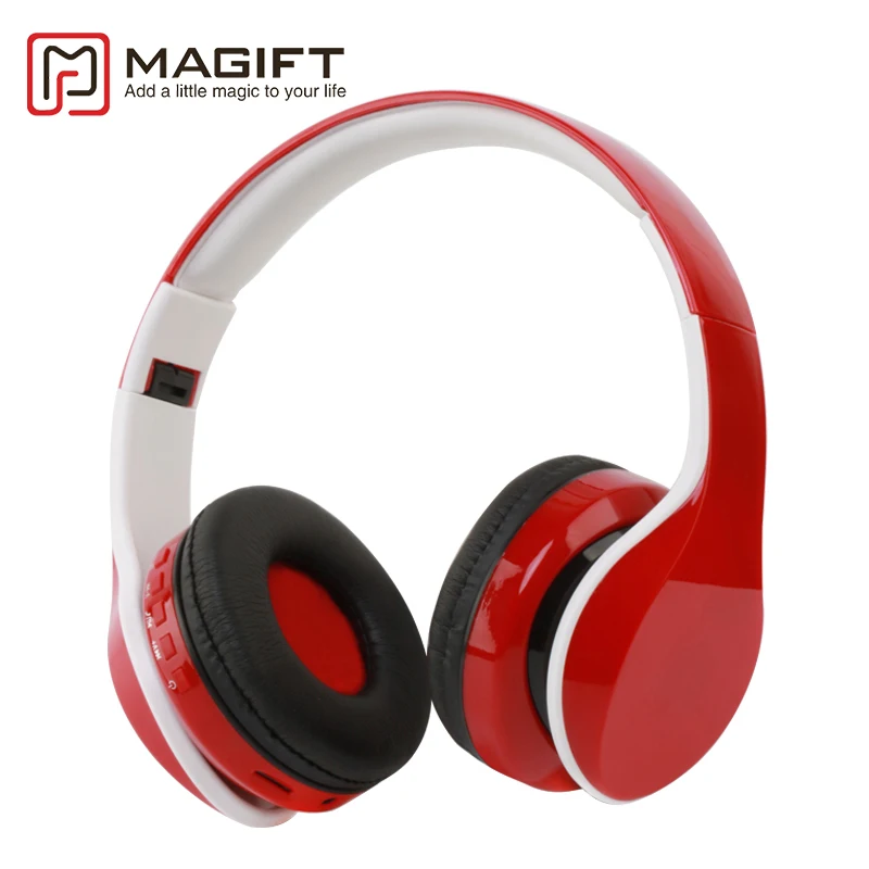 Magift наушники Поддержка карты памяти fm радио Проводной беспроводные bluetooth apt X