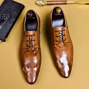 Phenkangмужские деловые туфли; Оксфорды из натуральной кожи; Мужские черные модельные туфли; Свадебные деловые Кожаные броги на шнуровке; 2020