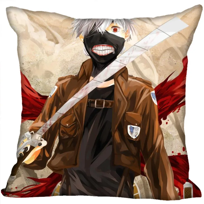 H + P #55 Новинка Лидер продаж Пользовательские наволочки attack on titan #2 мягкие размером
