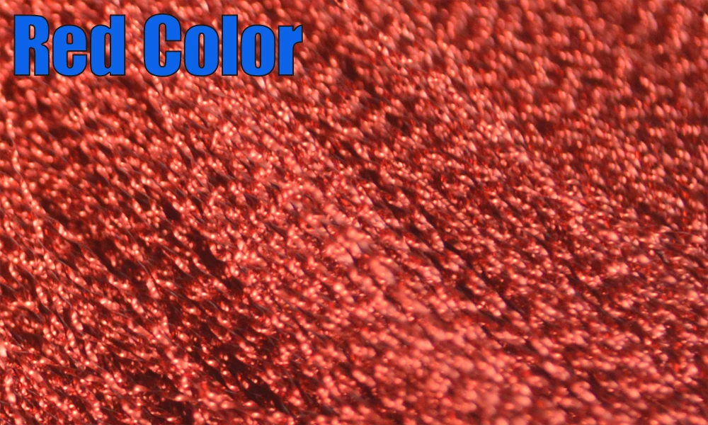 MNFT 5Pcs Flashabou Holographic Tinsel Fly Fishing Tying Crystal Flash String Jig Hook Lure Making Fishing Material Pink Red Etc