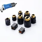 Запчасти для электроинструмента, 2 шт., крышка угольной щетки с держателем щетки, резиновый держатель для гаек, колпачки, чехол, угловая шлифовальная машина, универсальные аксессуары