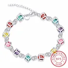 Женский браслет унисекс, из серебра 925 пробы