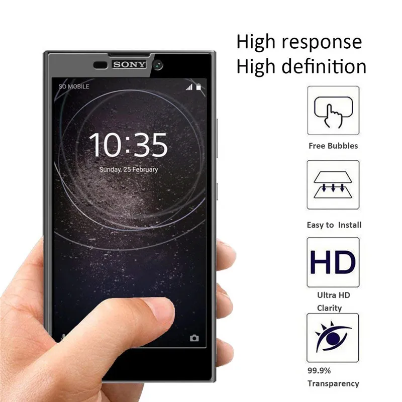 Защитная пленка для Sony Xperia L2 закаленное стекло L 2 H3311 H3321 H4311 H4331 с полным покрытием