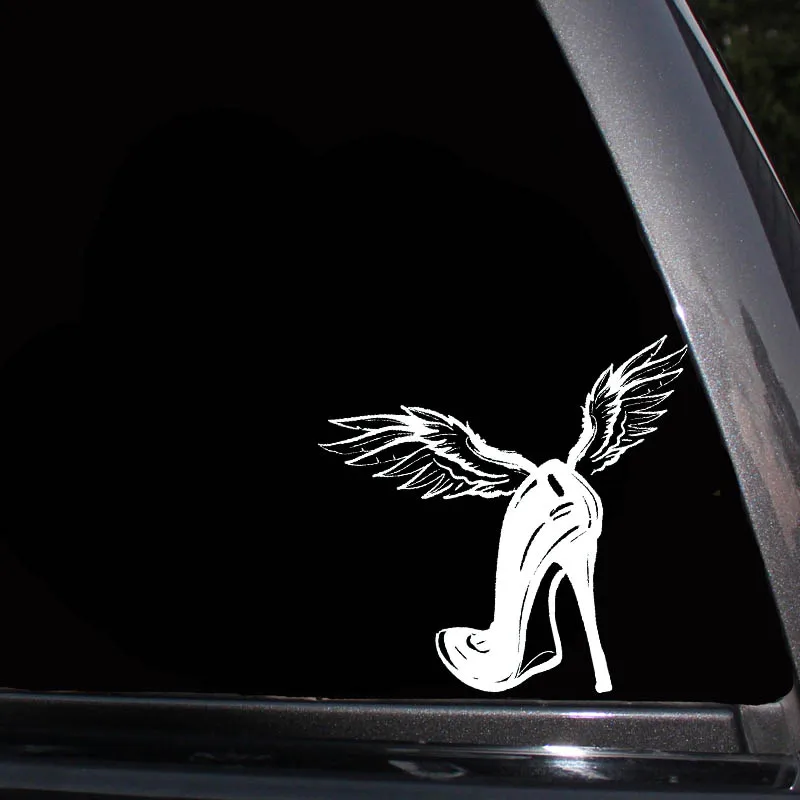 YJZT 15 9*14 см абстрактная обувь на высоком каблуке модная наклейка автомобиль