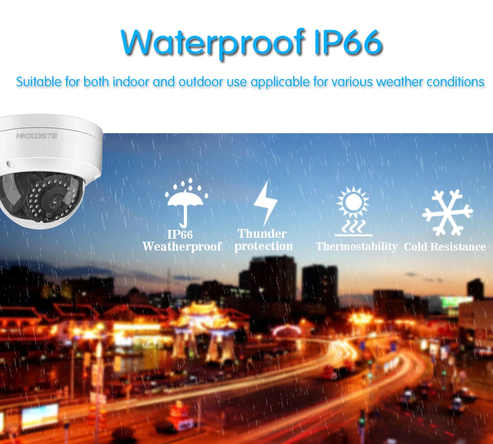 HKIXDISTE H.265 8CH 5MP PoE NVR 8 шт. 5.0MP IP камера POE System P2P облачная система видеонаблюдения с