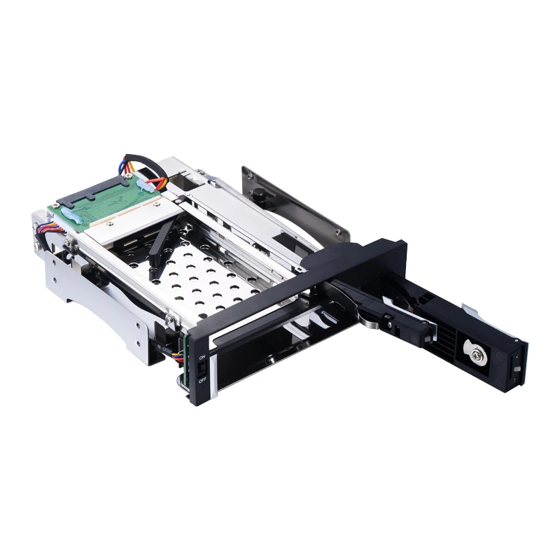 Unеop ST7226 5.25in SATA Корпус для жесткого диска с горячей заменой Dual Bay SSD HDD мобильный