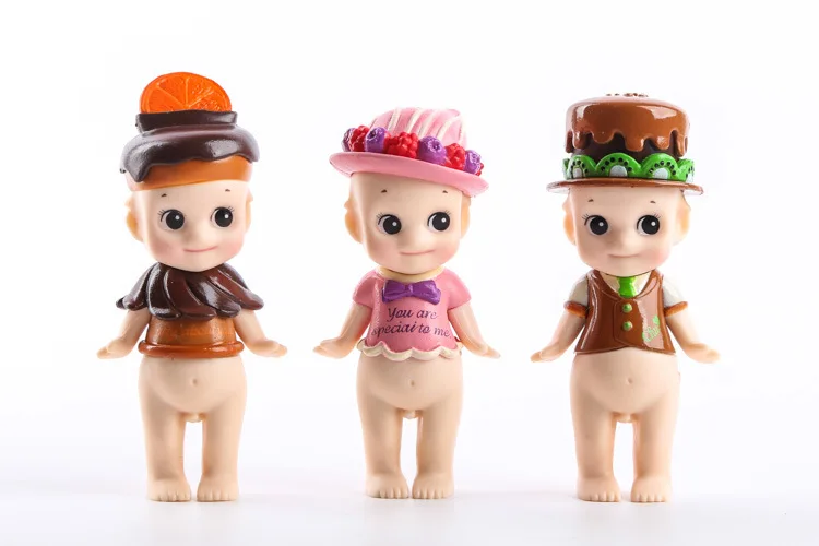 6 шт. Sonny ангелы набор шоколадных серий sonny Angel Kewpie Детские куклы игрушечные мини