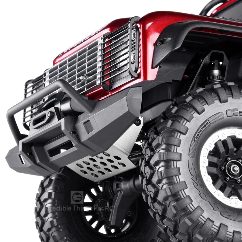 RC 1/10 сплав TRX4 шасси защитная пластина для Гусеничный Traxxas TRX-4 обновленные