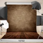 Виниловый фон для фотосъемки с изображением коричневого чистого цвета деревянного пола