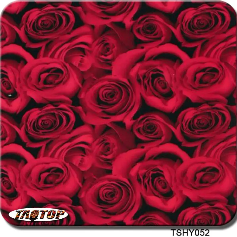 Гидрографическая пленка itsavop TSHY052 0 5 м * 2 ПВА для перевода воды с красными цветами
