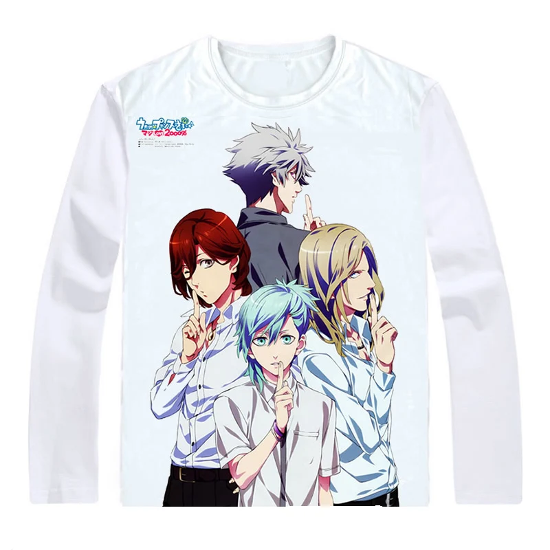 Футболки Uta no Prince-sama футболки с длинным рукавом в разных стилях рубашки принцами