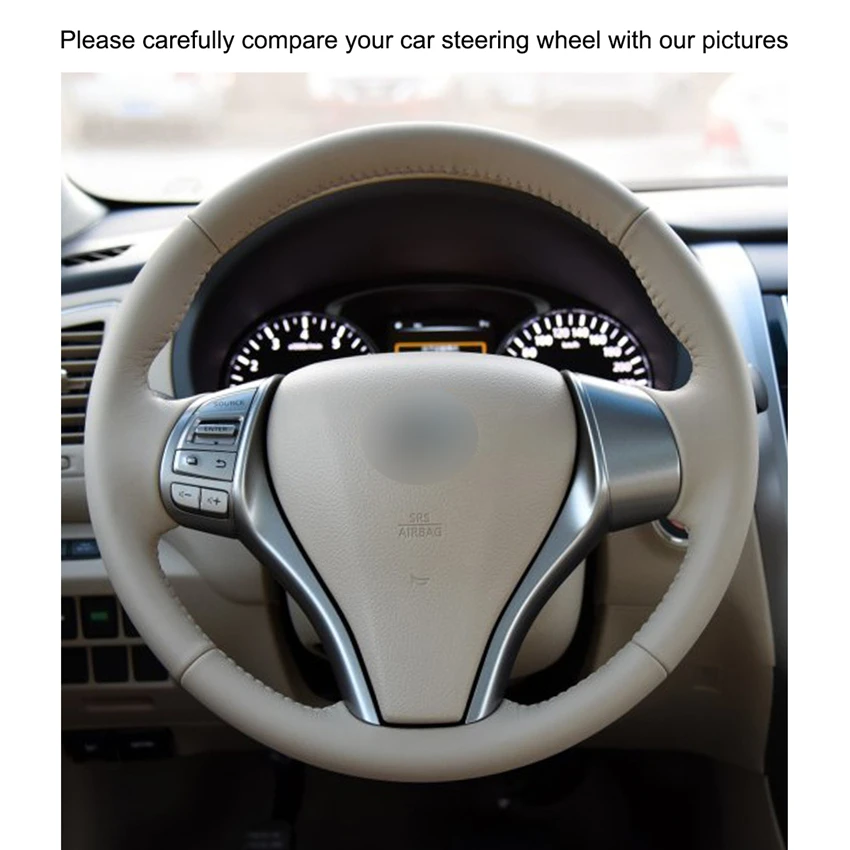 Сшитая вручную черная замшевая кожа для Nissan Teana 2013-2018 Altima X-Trail 2014-2017 | Автомобили и