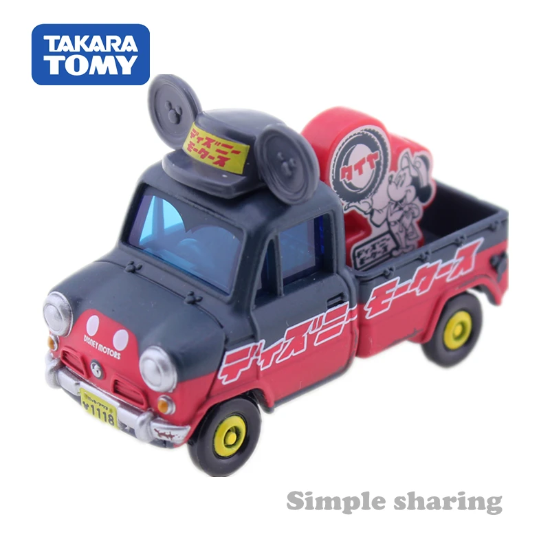 Takara Tomy Tomica DM 03 Disney Motors набор моделей грузовиков с Микки Маусом литые миниатюрные