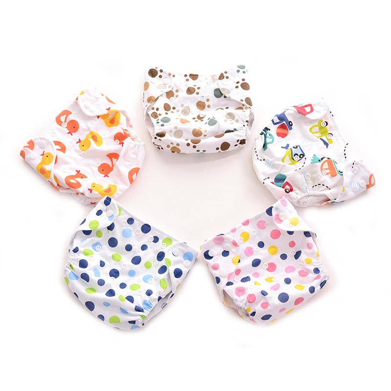 New Reusable Baby Infant Nappy Cloth Diaper Cover Washable Free Size Adjustable