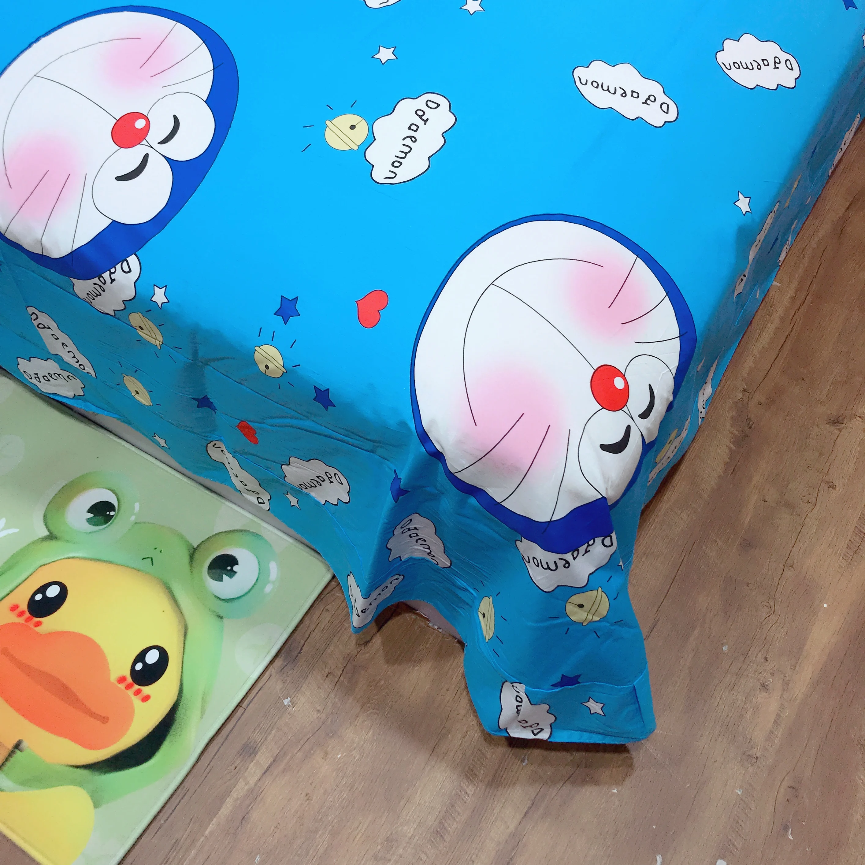 Роскошный комплект постельного белья Doraemon детское чистое хлопковое стеганное