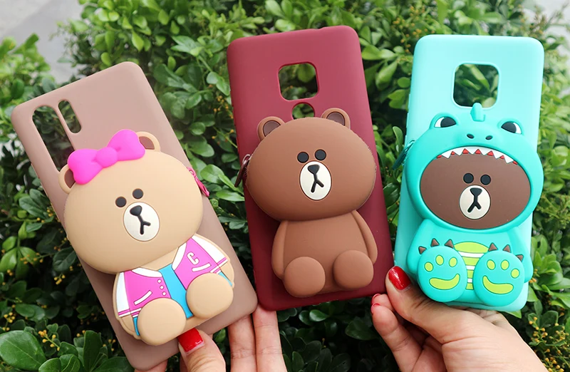 Чехол FAYDAI для Xiaomi Redmi Note 7 Pro, 3D красивый мультяшный кошелек, чехол для телефона Redmi Note 6 Pro, мягкий силиконовый чехол из ТПУ