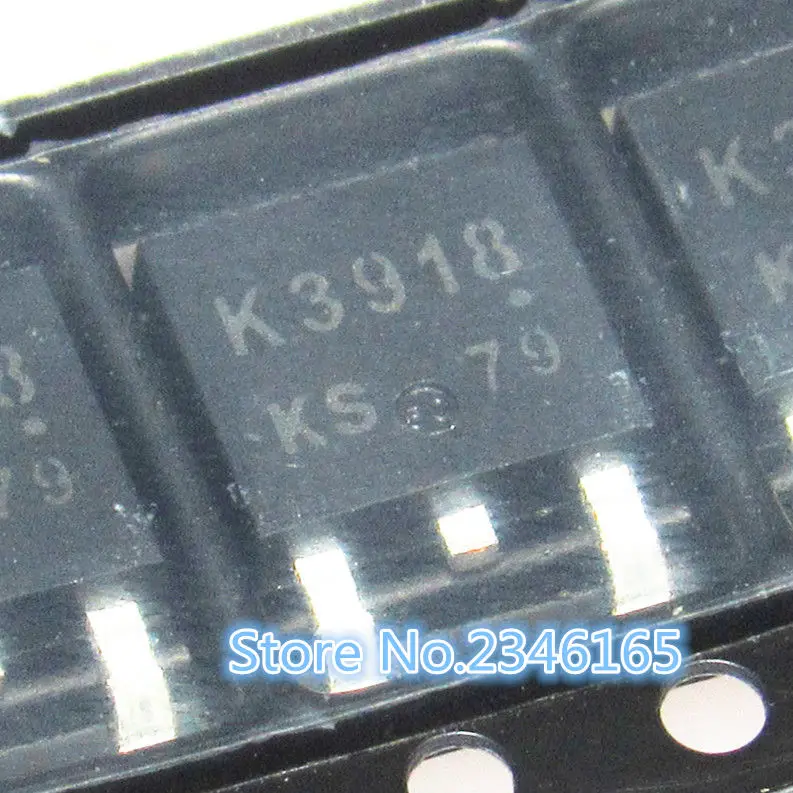 10 шт. 2SK3918 SOT252 K3918 SOT МОП транзистор SMD новый и оригинальный IC Интегральные схемы 