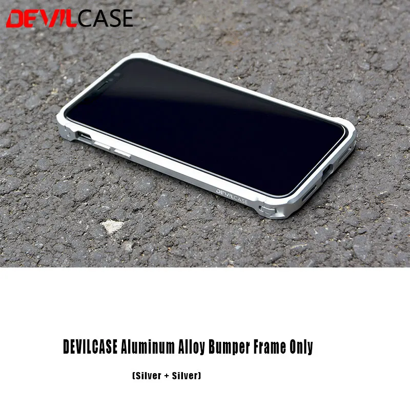 DEVILCASE для iPhone X XS рамка бампер из алюминиевого сплава корпус типа Edition или 3D