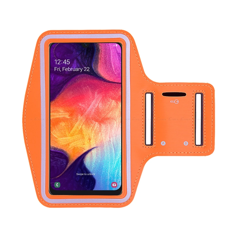Тренажерный зал Велоспорт спортивный чехол для телефона для samsung Galaxy A40 A50 A70 A50s A10 A20 A30 A60 A80 A90 5G A20e M20 M30 повязка на руку чехол