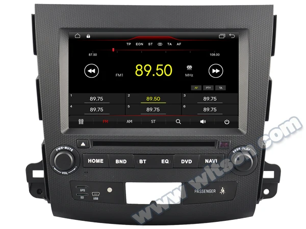 WITSON Android 10 0 2 Гб RAM 16 FLASH CAR RADIO для MITSUBISHI OUTLANDER PEUGEOT 4007 CITROEN C CROSSER + DAB OBD TPMS