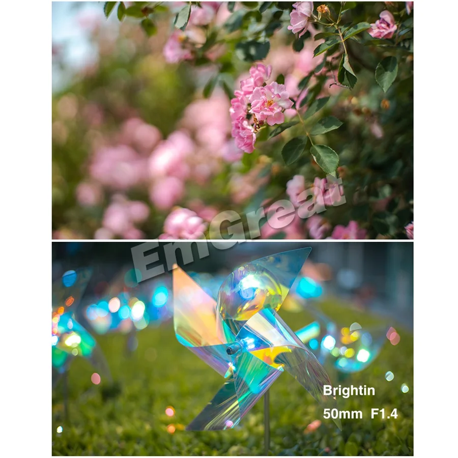 Brightin Star 50 мм F1.4 объектив с большой диафрагмой ручной сумкой для Sony E-mount Fuji / M4/3