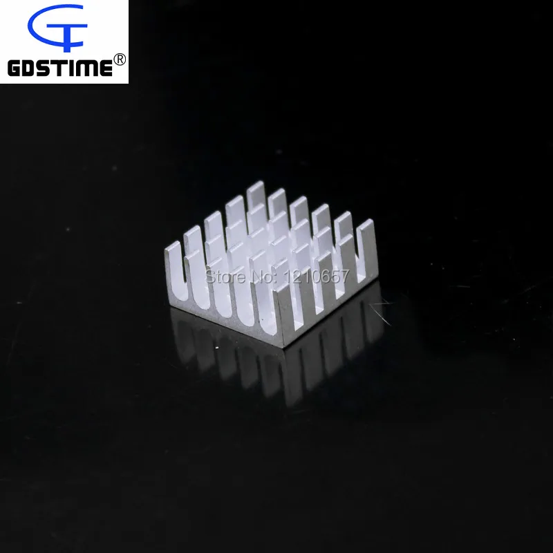 200 шт. 22x22x10 мм Серебристые алюминиевые радиаторы IC Chip Cooler Cooling Heatsink|cooling heatsink|heat