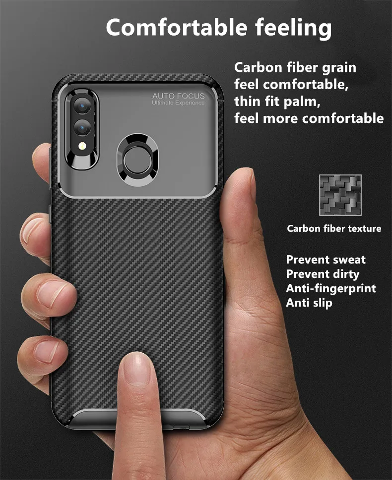 Чехол для huawei P Smart Чехол Мягкий Силиконовый противоударный чехол из углеродного волокна для huawei P Smart Z Plus защитный чехол для телефона s Чехол