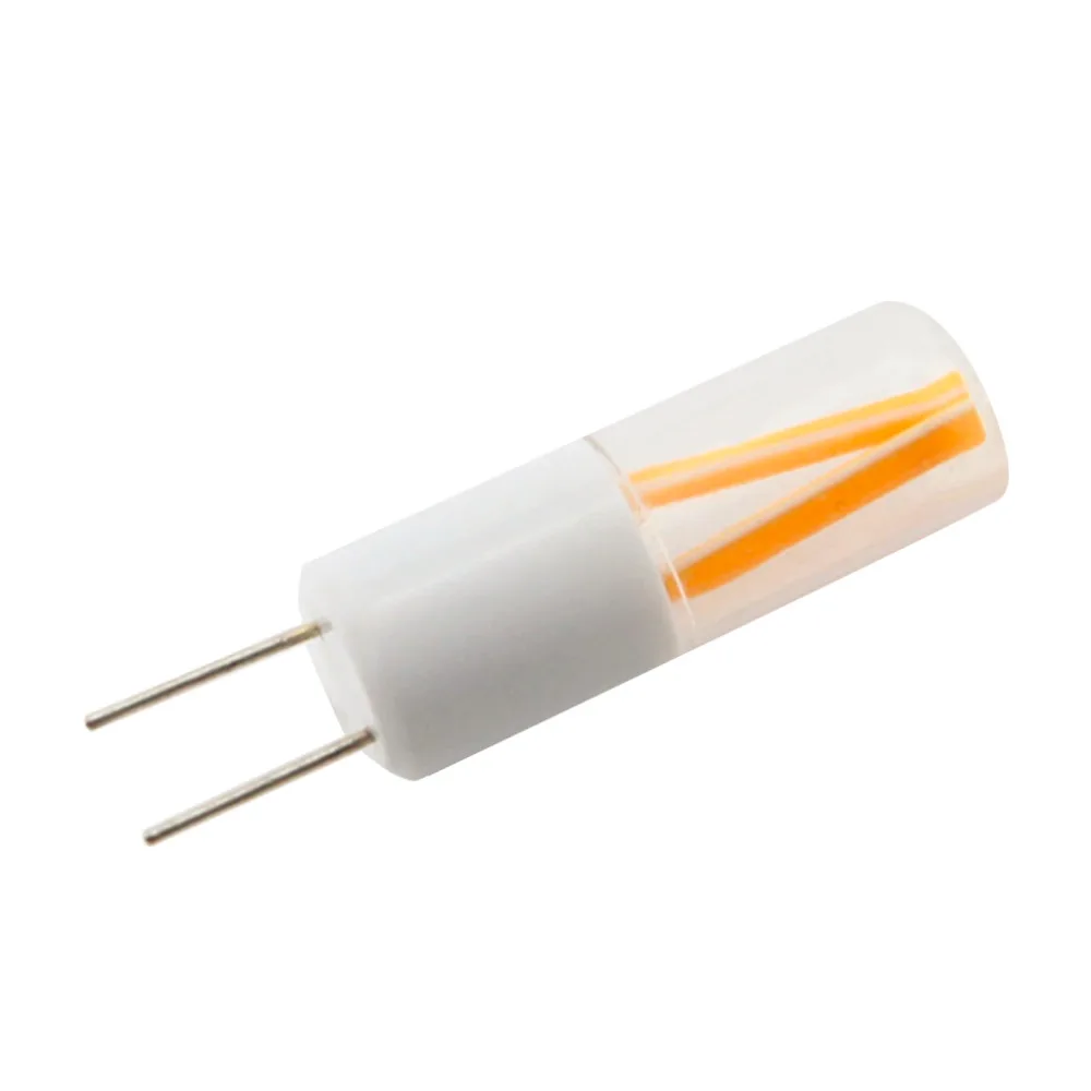 100% новый и высокое качество! 1 5 W G4 COB Светодиодная лампа накаливания Теплый/чистый