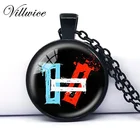 Цепочка с подвеской Twenty One Pilots для мужчин и женщин, ожерелье с музыкальной группой 4, модное Ювелирное Украшение в стиле стимпанк