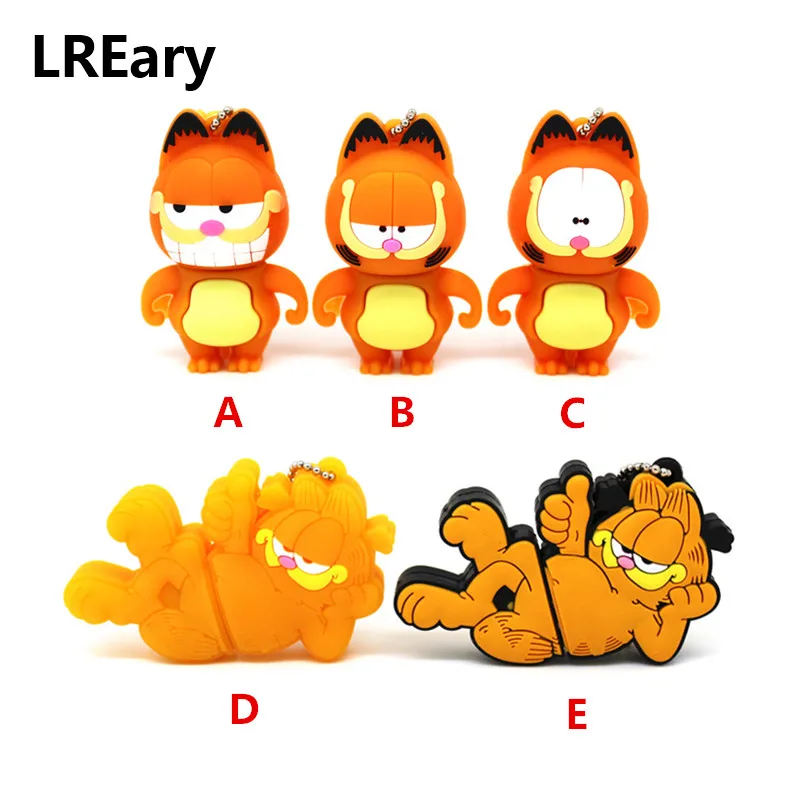 Хит продаж 5 видов одежды с изображением кота Гарфилда Карту флэш памяти