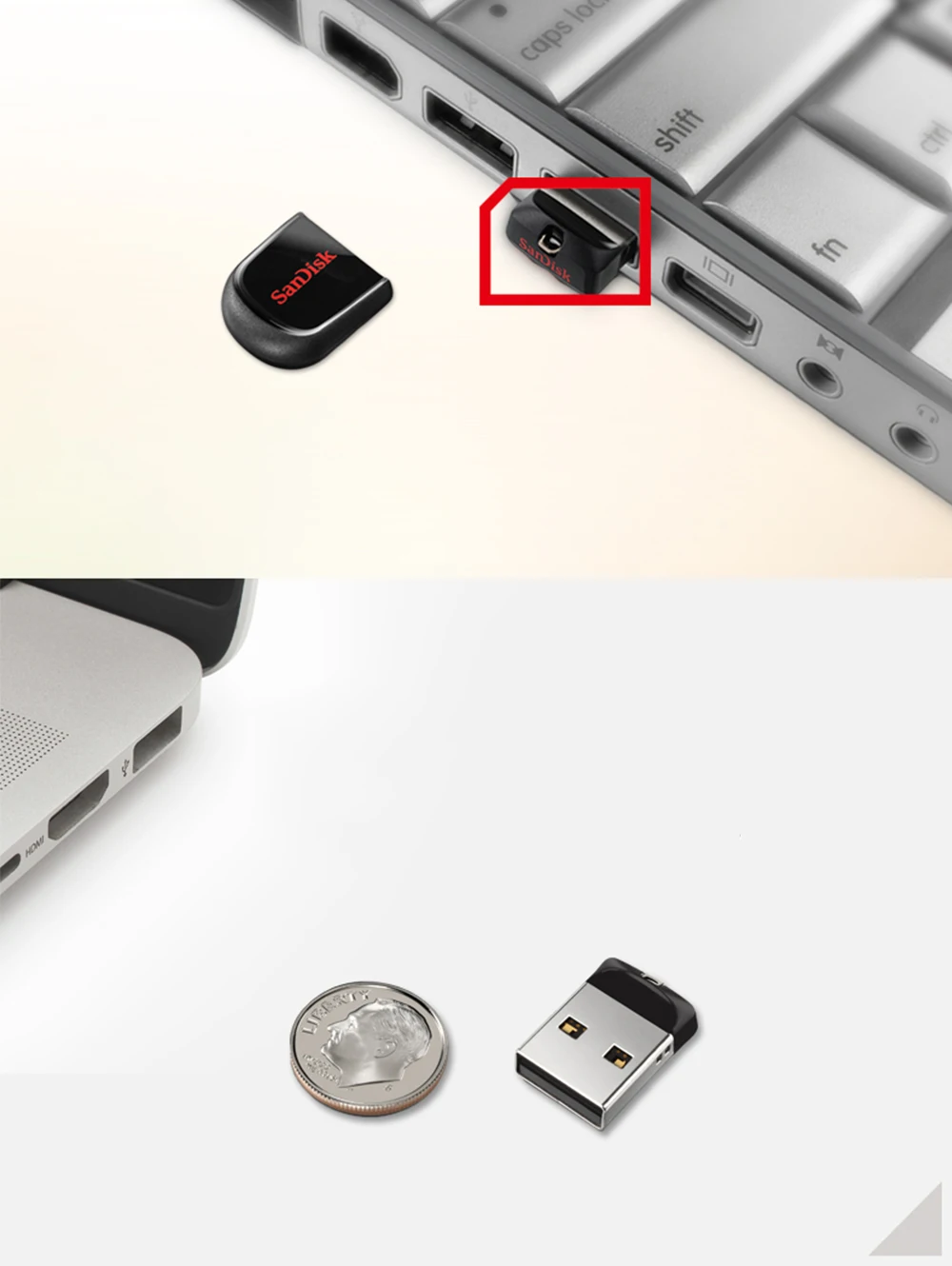 SanDisk супер мини металлический usb флэш-накопитель 64 ГБ 32 ГБ 16 ГБ флэш-накопитель портативный 128 Гб карта памяти Флешка для хранения флэш-диск