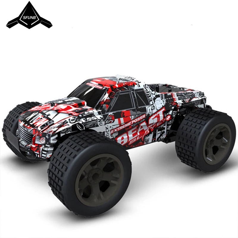 RC voiture 2 4G 4CH conduite de Rock Crawlersvoiture Bigfoot télercommande modile tout terrain vericule jouet|Радиоуправляемые