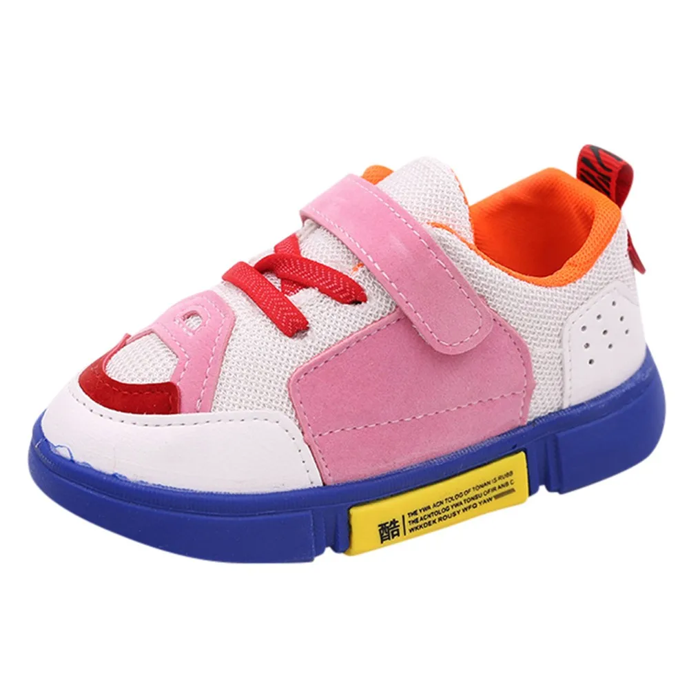 Обувь для маленьких мальчиков и девочек детская обувь из материалов модная