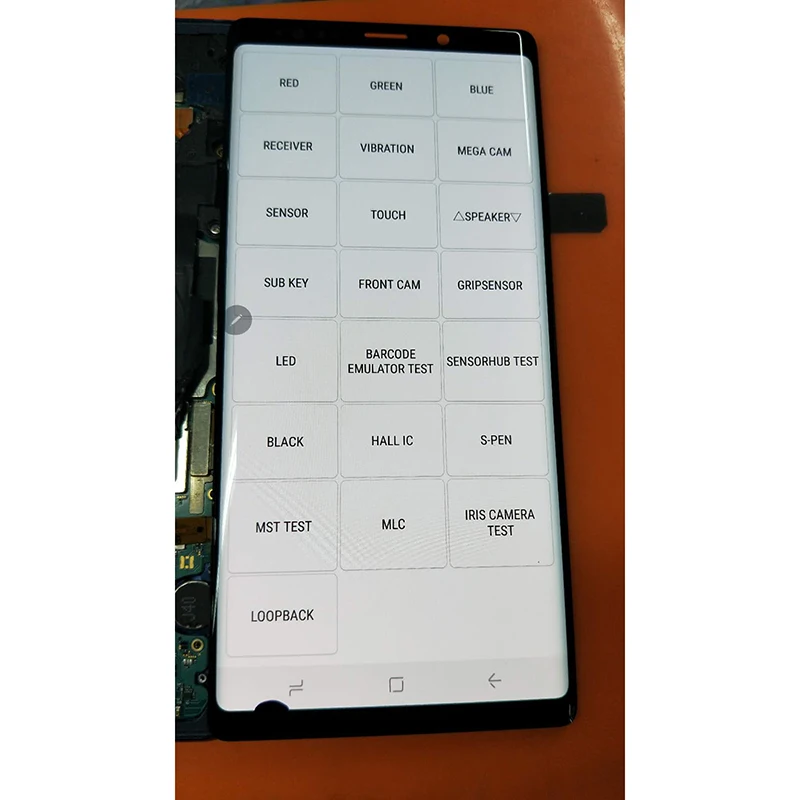 SUPER AMOLED 6 4 ''ЖК дисплей с рамкой для SAMSUNG GALAXY Note 9 Note9 N960D N960F + кодирующий