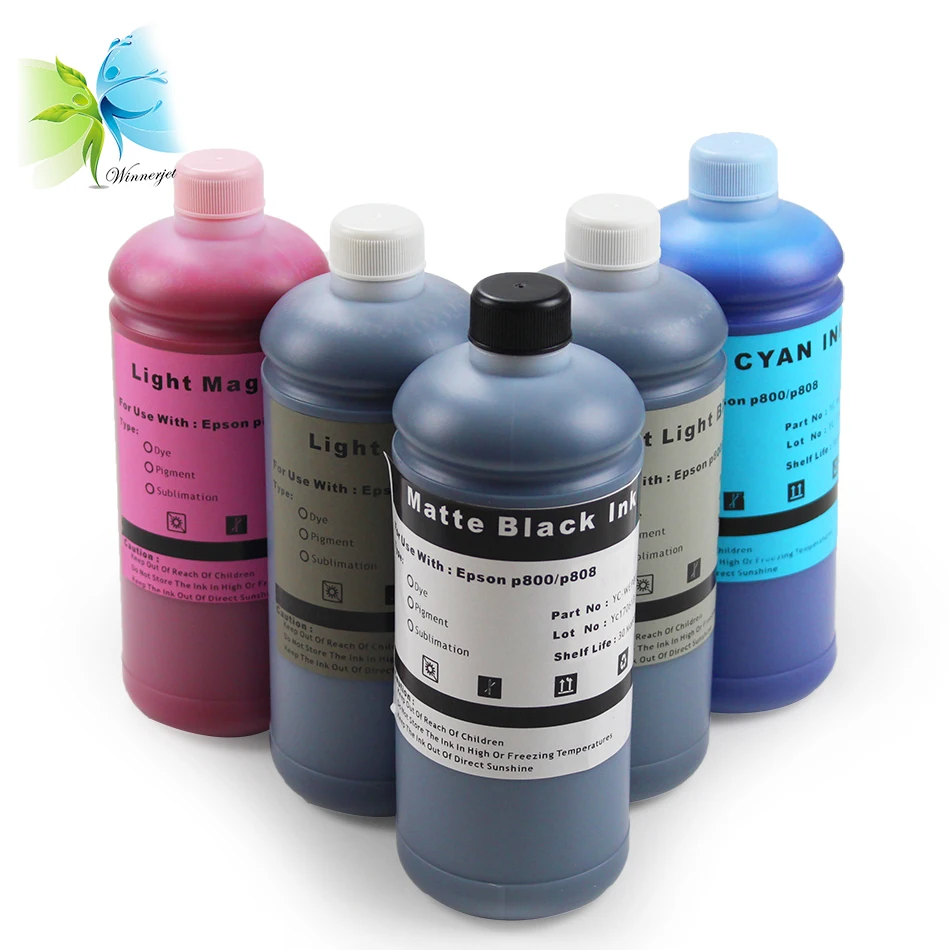 WINNERJET 1000 мл * 9 цветов пигментные чернила на водной основе для принтера Epson Surecolor
