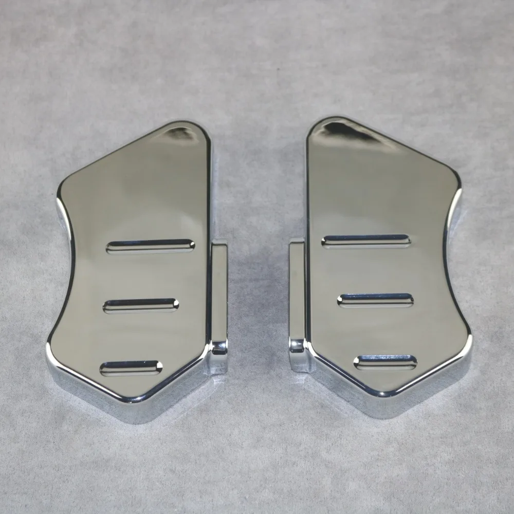 Передние колпачки суппорта мотоцикла для HONDA VTX1800 2002 2003 2004 2005 2006 2007 хром из АБС
