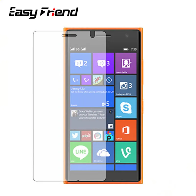 Для Nokia Lumia 730 735 защита экрана 9H усиленная защитная пленка Премиум Закаленное