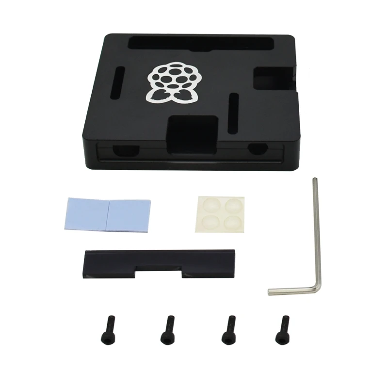 Чехол для Raspberry Pi 3 Model A + алюминиевый чехол с ЧПУ ультратонкий металлический