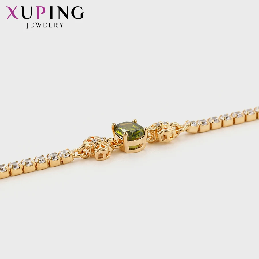Xuping Fashion Vintage Bracelet With Synthetic Cubic Zirconia for Women Jewelry Gifts 70007 | Украшения и аксессуары