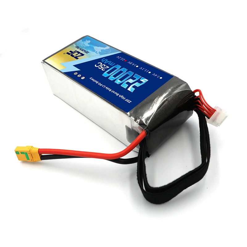 ZDF 6S 25C 22000mAh 22,2 V с XT90/XT150/AS150/XT90-S высоко дренажная аккумуляторная батарея Lipo для БПЛА/дрона