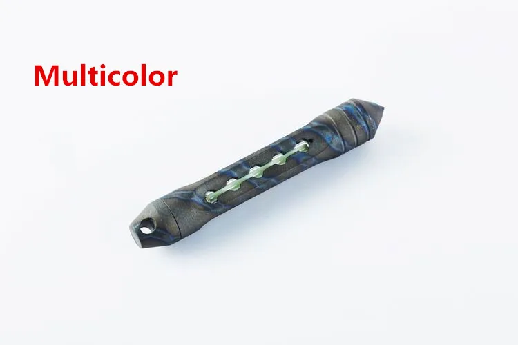 1 шт. газовая лампа Aurora Tritium самосветящаяся сигнальная лампа разбитое окно EDC карманные многофункциональные брелки в виде инструментов кольцо подвеска - Цвет: multicolor