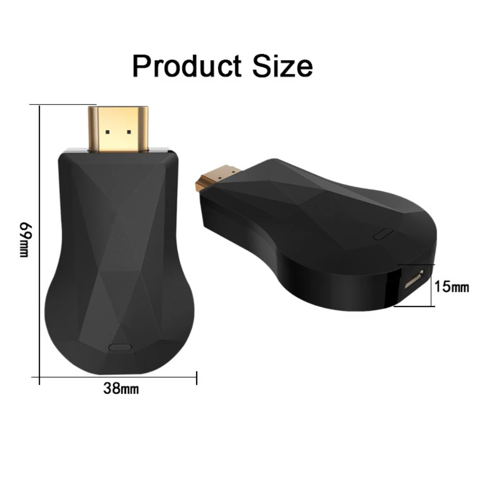 Адаптер для камеры Wecast C3 Miracast HDMI Wi Fi DLNA Airplay|video cast|hdmi dongle wifihdmi |