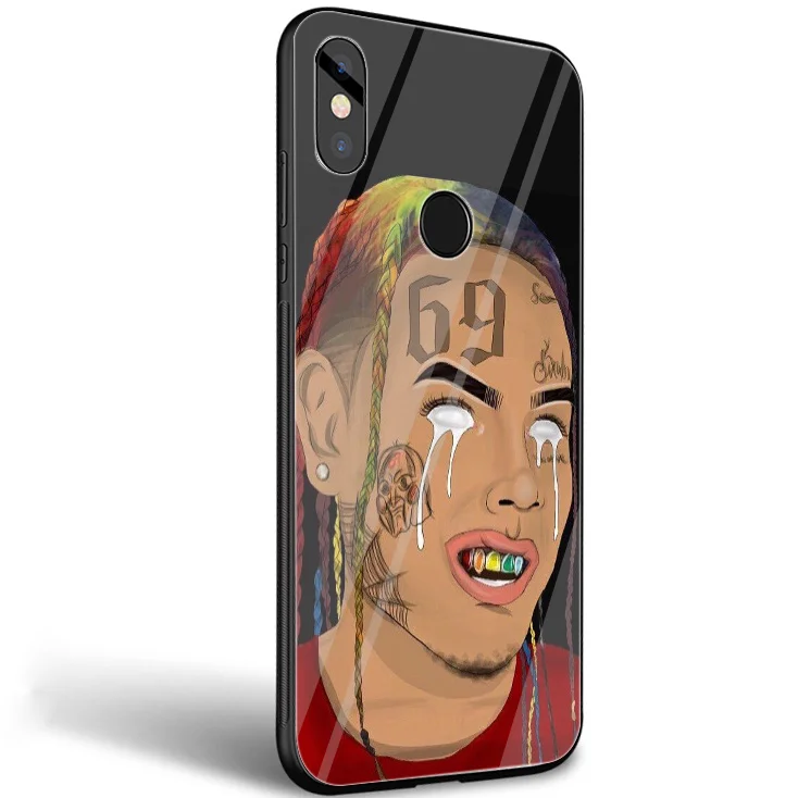 Чехол из закаленного стекла Desxz Tekashi для Xiaomi MI 8 9 Lite A1 A2 Redmi Note 5 6 7 Pro 6A 4X Pocophone F1 |